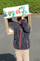 Projekt Bienen Volksschule und Kindergarten Langegg (Foto: Ulrike Elsneg)